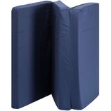 Basicline Campingbed Matras Blauw