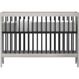 Europe Baby Vittoria Babybed Grijs / Zwart 60 x 120 cm