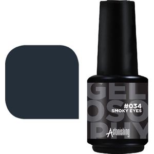 Astonishing - Gellac - #034 Smoky Eyes - 15 ml - Gelosophy - UV/Led Gel - Gellak - Gelnagels - Nagellak - Gel Nails - Gelnagel producten - Gel Nagellak - Gel Nagel - Gelnagels voor Thuis - Nail art