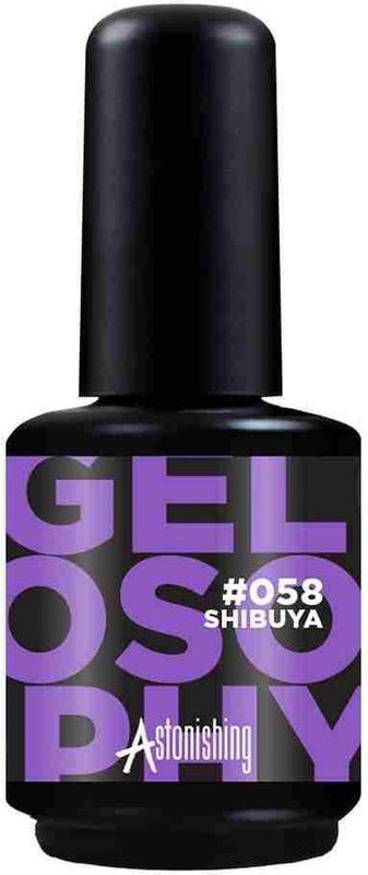 Astonishing Nails Nagellak Gelosophy #058 Shibuya