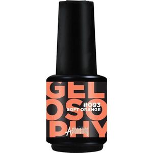 Astonishing Gelosophy Gellak #093 Soft Orange – Professionele UV/LED Gel Polish – Zacht Koraal Oranje Gellac 15ml – Soak Off – Voor Gelnagels & Nail Art