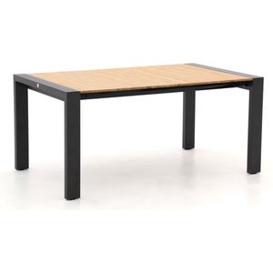 SUNS Rialto uitschuifbare dining tuintafel 163-203,5x100xH75 cm MRG/natural teak