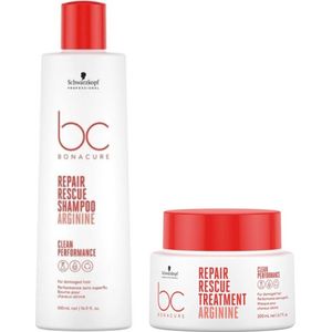 Schwarzkopf BC Repair Rescue Shampoo & Treatment - 500ml+200ml