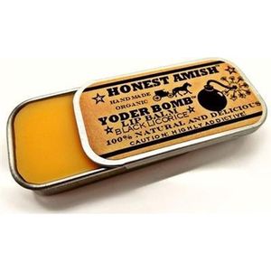 Yoder Bomb Black Licorice Lip Balm Honest Amish
