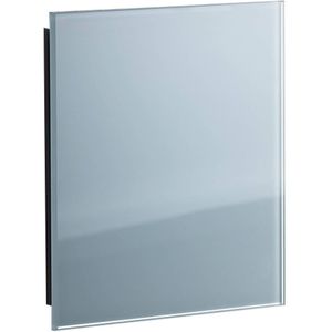 Sunshower ventilatierooster vierkant 13x13 cm wit glas