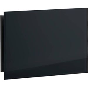 Sunshower - Ventilatierooster Rechthoek - Zwart - Glas - Set van 2
