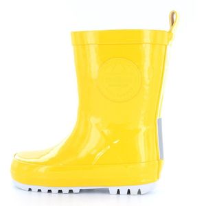 Shoesme - Regenlaarzen - Geel - Met Fleece Sok - Maat 28