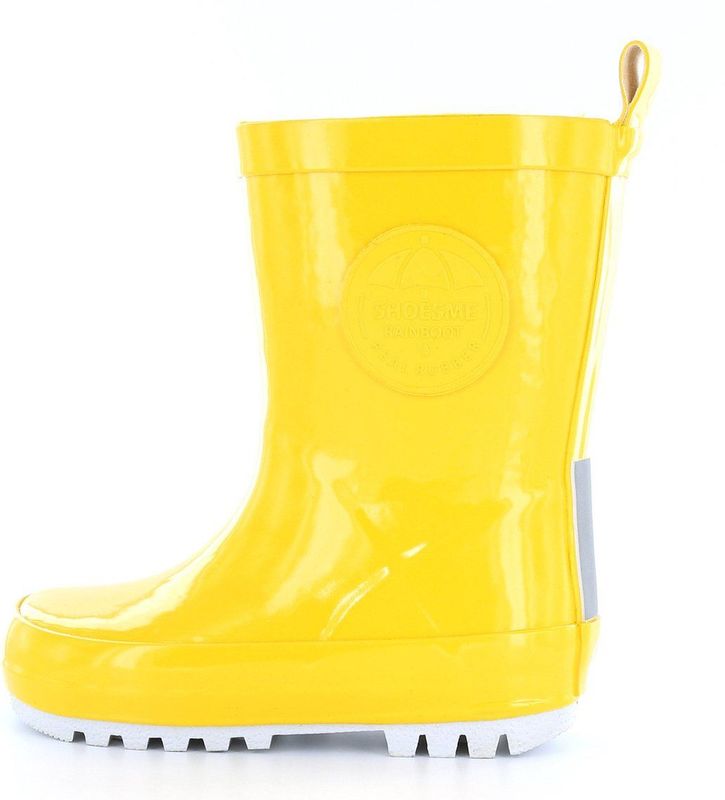 Regenlaarzen Meisjes jongens Geel + Fleece sock Textiel Shoesme