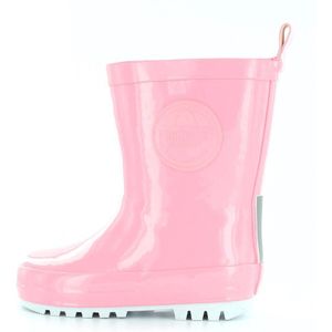 Regenlaarzen | Meisjes | Rosé + Fleece sock | Textiel | Shoesme | Maat 26