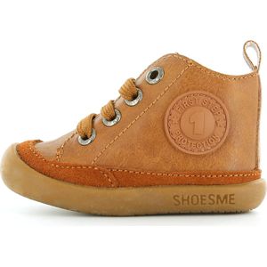 Shoesme BF8W001-C Leren Babyschoenen Cognac