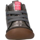 Shoesme BF8W001-F Leren Babyschoenen/Loopschoenen Zilver