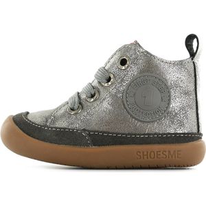 Shoesme BF8W001-F Leren Babyschoenen/Loopschoenen Zilver