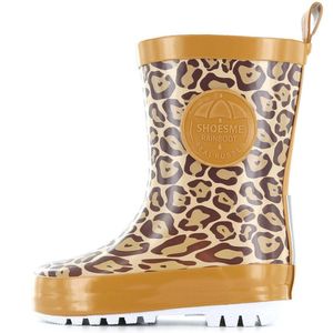 Shoesme - Leopardo - Regenlaarzen - Beige - Maat 25