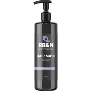 No Yellow Hair Mask | Zilver Care | Professionele Haarverzorging |RB&N Haircosmetics | 250ML