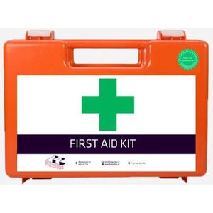 EHBO Verbandkoffer Fuego - Verbandkoffer A gevuld met Oranje Kruis norm 2021 - Inclusief trekzegel - Groot Formaat koffer