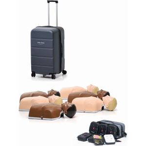 Little Anne Combo 6 stuks met AED trainers - Reanimatietorso - Trolley - Laerdal