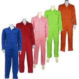 Bestex KOV6535 - Kinderoverall - Rood - 65% Polyester/35% Katoen
