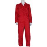 Bestex KOV6535 - Kinderoverall - Rood - 65% Polyester/35% Katoen