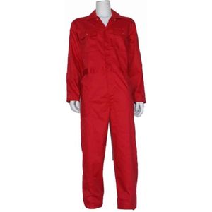 Bestex KOV6535 - Kinderoverall - Rood - 65% Polyester/35% Katoen