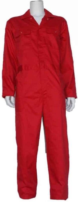 Bestex KOV6535 - Kinderoverall - Rood - 65% Polyester/35% Katoen
