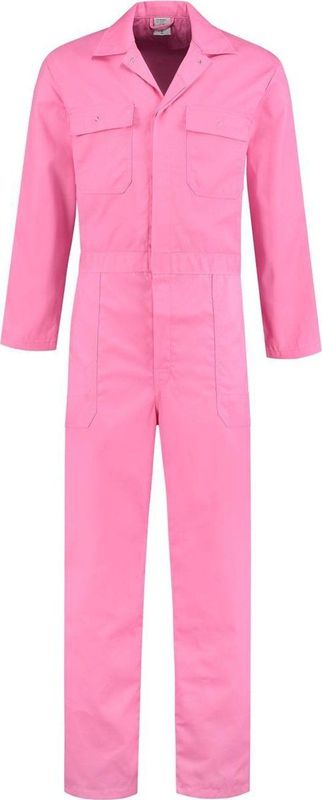 Kinderoverall - Roze - Polyester/Katoen - Met Ritssluiting en Zakjes