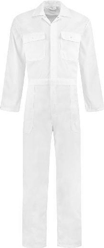 Toprock - Kinderoverall - Wit - Polyester/Katoen - 104