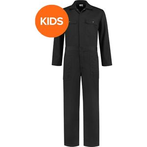 Bestex - KOV6535 Kinderoverall - Zwart - 65% Polyester/35% Katoen