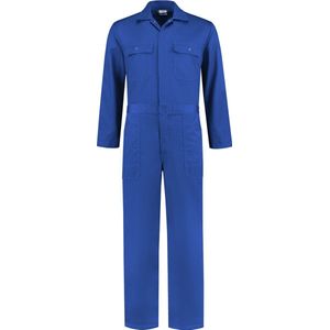 Sodaro - Tom - Overall - Blauw - 65% Polyester/35% Katoen, Doekgewicht 260 gr./m2, Verdekte Drukknoopsluiting
