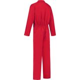 Overall - Rood - Werkoverall - Polyester/Katoen - 260 grams/m2