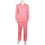 Overall polyester/katoen roze maat 44