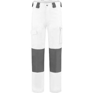 Top Rock Werkbroek WBC6040-006 katoen/poly Wit - wit - 56