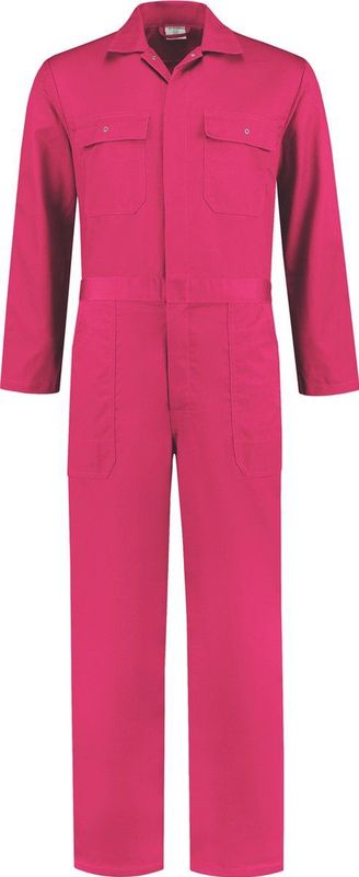 EM Workwear Overall pol/kat Fuchsia - Maat 52