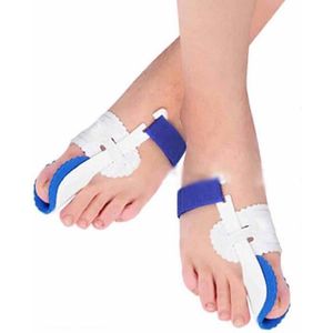 GO Medical Hallux Valgus Spalken - Grote teen nachtspalk - Wit, Blauw