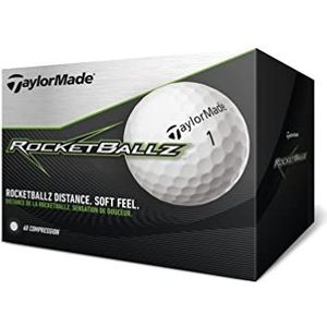 TaylorMade TM19 Rocketballz 36 stuks golfballen, uniseks, wit, eenheidsmaat