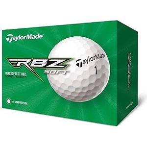 TaylorMade Unisex TM19 Rocketballz ddz golfbal, wit, eenheidsmaat