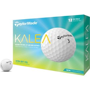 TaylorMade Kalea Ladies Golfballen 2022 - Wit - 12 stuks