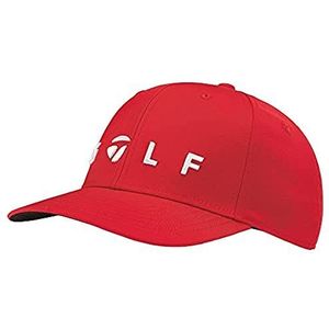 TaylorMade Lifestyle Adjustable Logo Hat 2022 Golf Cap - Rood