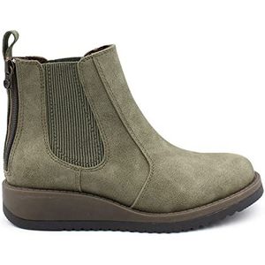 Blowfish Malibu Chelsea Calo laarzen voor dames, Groen schuim.