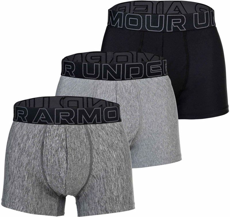 Under Armour - Performance Tech - Boxershorts - 3 Pack - Zwart