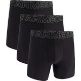 Under Armour - Performance Tech - Boxer Briefs - Zwart - 3 Pack, Ademend, Gerecycled Polyester