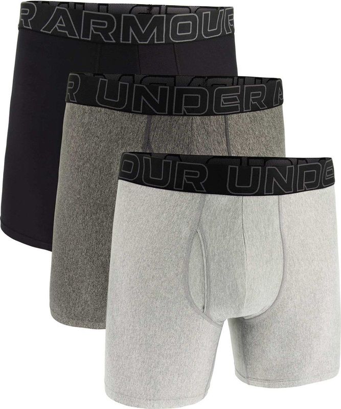 UA Performance Tech - SOLID 6 IN 3PK 035 Size : SM
