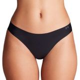 Under Armour Onderbroeken Pure Stretch No Show Thong - 3 Pack, Zwart