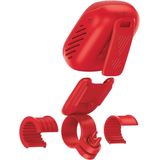 JBL Wind 3S - Draagbare Mini Bluetooth Speaker - Waterdicht - met gratis Handlebar-mount - Rood