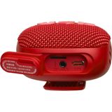 JBL Wind 3S - Draagbare Mini Bluetooth Speaker - Waterdicht - met gratis Handlebar-mount - Rood