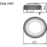 JBL Club 194T - Autospeakers - 3/4â€ Inch (19mm) Edge-Driven Dome Tweeters