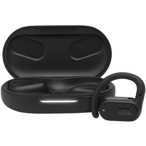 JBL Soundgear Sense, Wireless Bluetooth Open-Ear Headphones, Waterproof with Comfortable Fit, in Black