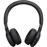 JBL Live 670NC on-ear hoofdtelefoon, Bluetooth 5.3, multi-source verbinding, adaptieve ruisonderdrukking en Smart Ambient, tot 65 uur looptijd, zwart