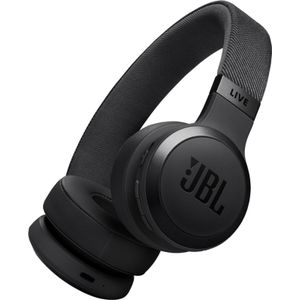 JBL Live 670NC on-ear hoofdtelefoon, Bluetooth 5.3, multi-source verbinding, adaptieve ruisonderdrukking en Smart Ambient, tot 65 uur looptijd, zwart