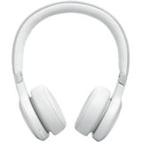 JBL - Live 670NC - Draadloze On-Ear Koptelefoon - Wit - Noise Cancelling