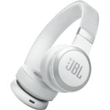 JBL - Live 670NC - Draadloze On-Ear Koptelefoon - Wit - Noise Cancelling